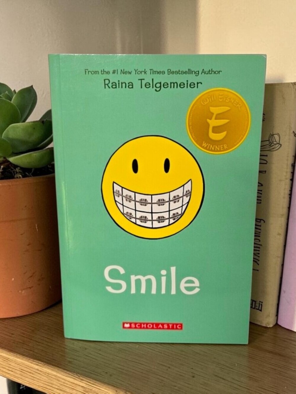 Smile By Raina Telgemeier Softcover Graphic Novel For Ages 8-14